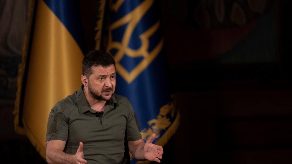 Volodomir Zelenski. Foto: REUTERS.