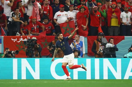 Mundial Qatar 2022, Francia vs. Marruecos. Foto: REUTERS.