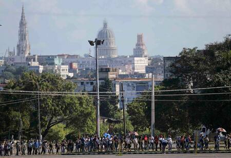 Despiden los restos de Fidel Castro (Reuters)