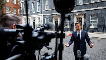 Mark Rutte, secretario general de la OTAN. Foto: EFE.