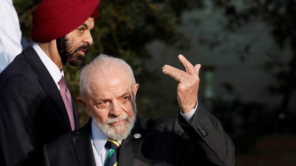 Lula da Silva, presidente de Brasil. Foto: Reuters