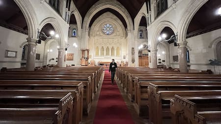 Iglesia Presbiteriana San Andrés, en Buenos Aires. Foto: Pato Daniele
