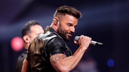 Ricky Martin, cantante. Foto: EFE.