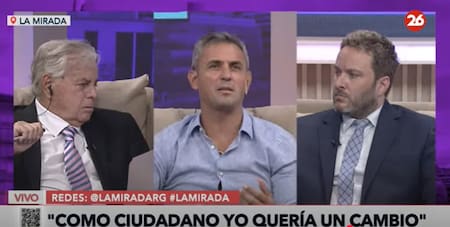 Martín Menem en La Mirada. Foto: Captura de video.