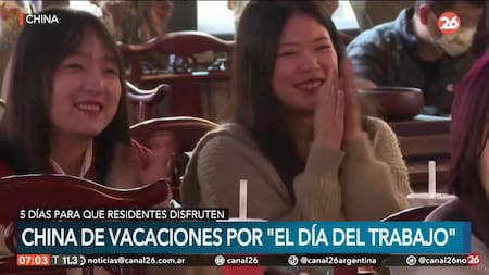 Día del trabajador en China.