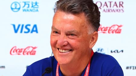 Van Gaal, técnico de Países Bajos. Foto: REUTERS
