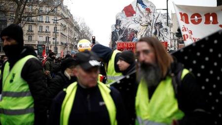 Huelga en París, protestas, REUTERS