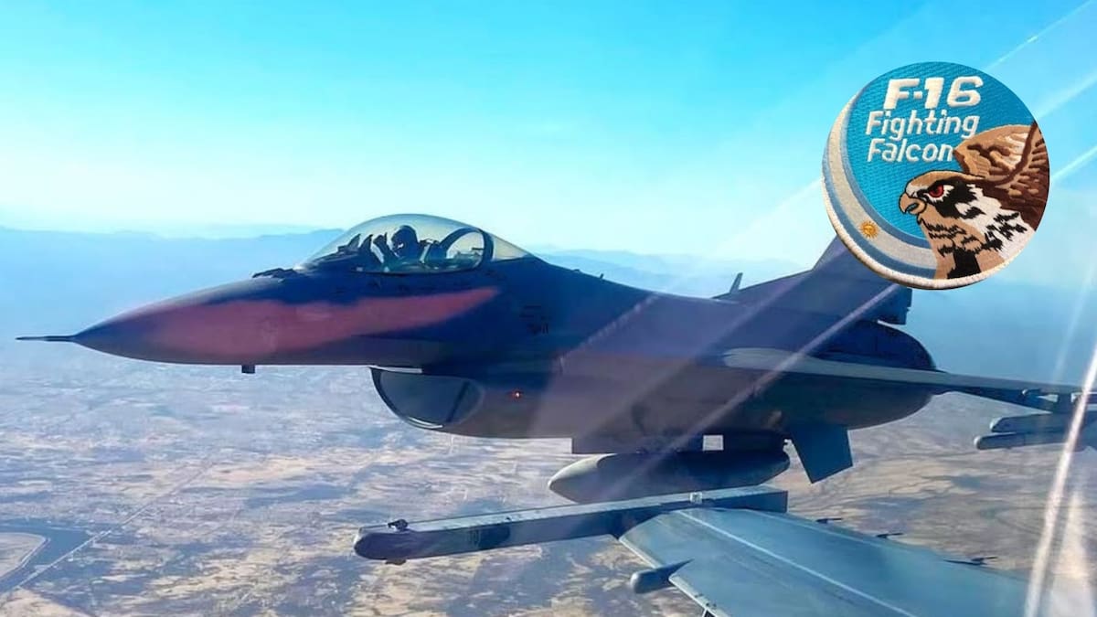 La Fuerza Aérea da un paso clave con los caza F-16: pilotos argentinos superaron una prueba clave en EEUU