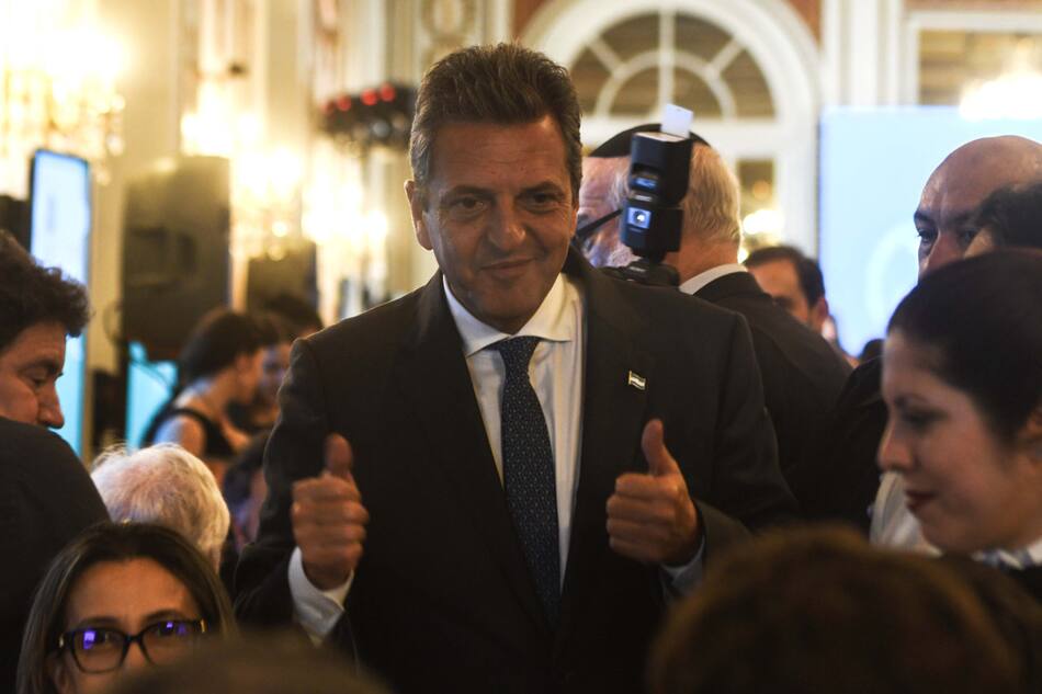 Sergio Massa, candidato a presidente. Foto: Télam