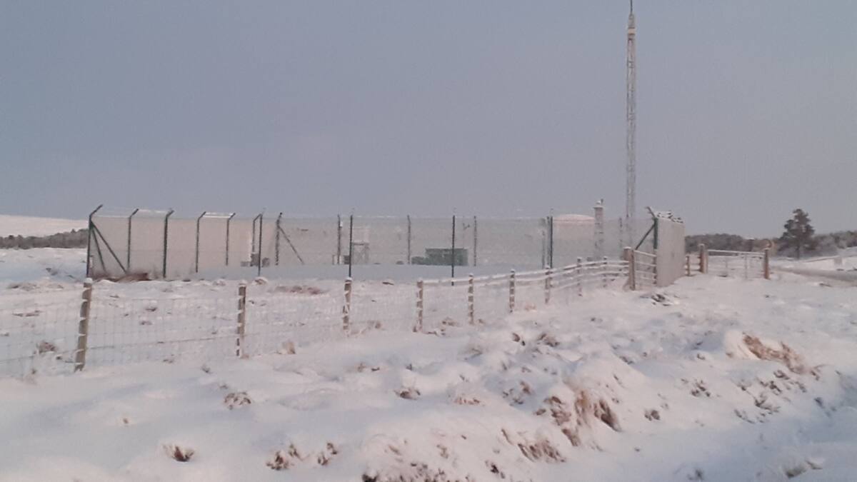 Temperaturas extremas y nevadas en Altnaharra, Inglaterra. Foto: @MarkVogan.