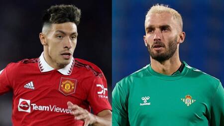 Lisandro Martínez se enfrentará con Guido Pezzella: Fotos: Reuters e Instagram (GermanPezzella)