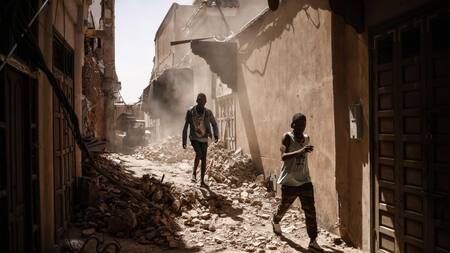 Terremoto en Marruecos. Foto: EFE.