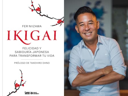"Ikigai, felicidad y sabiduría japonesa para transformar tu vida” (2024), de Fernando Niizawa. Foto: Prensa