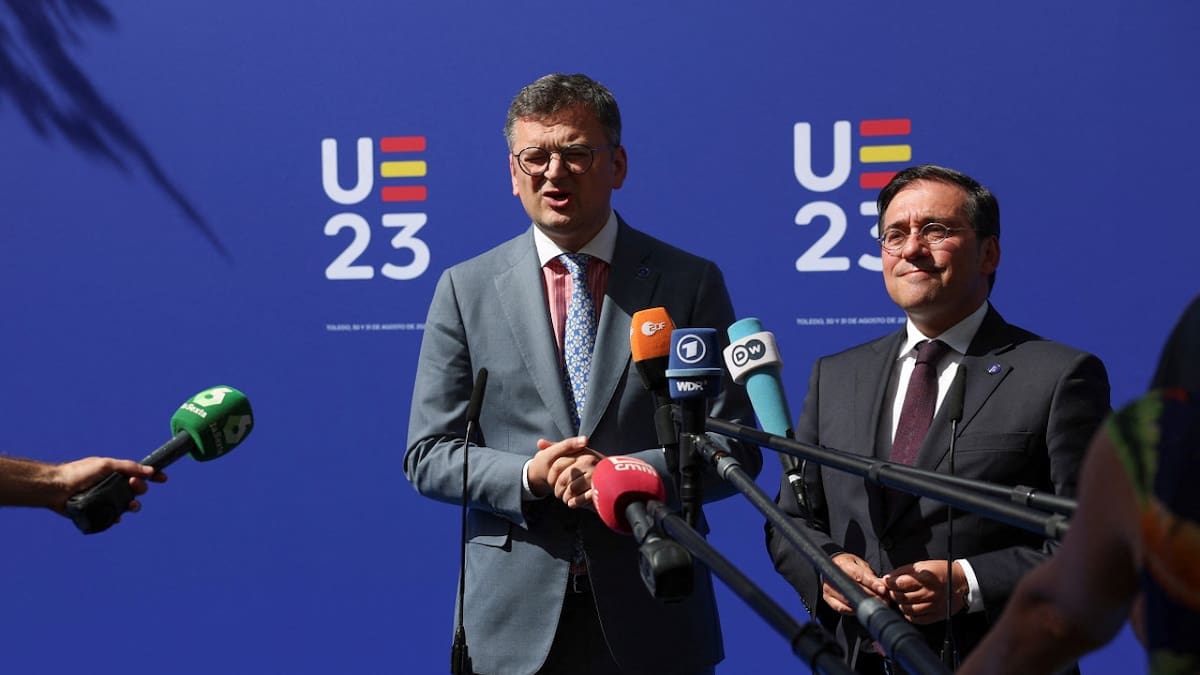 Dmitro Kuleba, ministro de Asuntos Exteriores de Ucrania. Foto: Reuters.
