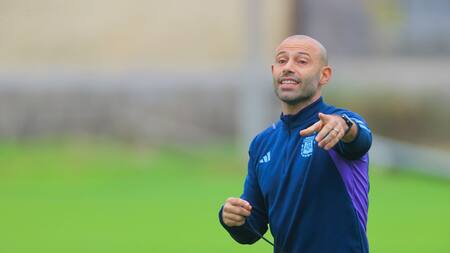 Javier Mascherano; Selección Argentina Sub 23. Foto: NA.