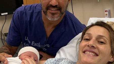 Hijo de Mica Vicionte y Cubero. Foto: Instagram