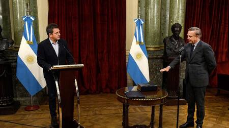 Miguel Ángel Pichetto jura AGN