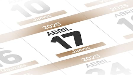 Jueves Santo el 17 de abril. Foto: Freepik