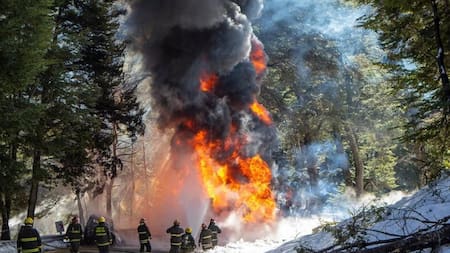 Accidente fatal en la Ruta de los Siete Lagos