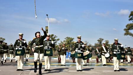 Ceremonia por el 85° Aniversario de creación de Gendarmería Nacional. Foto: prensa