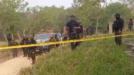 Cinco muertos tras enfrentamiento entre la policía y delincuentes en México. Foto: X