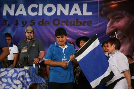 Evo Morales. Foto: EFE.
