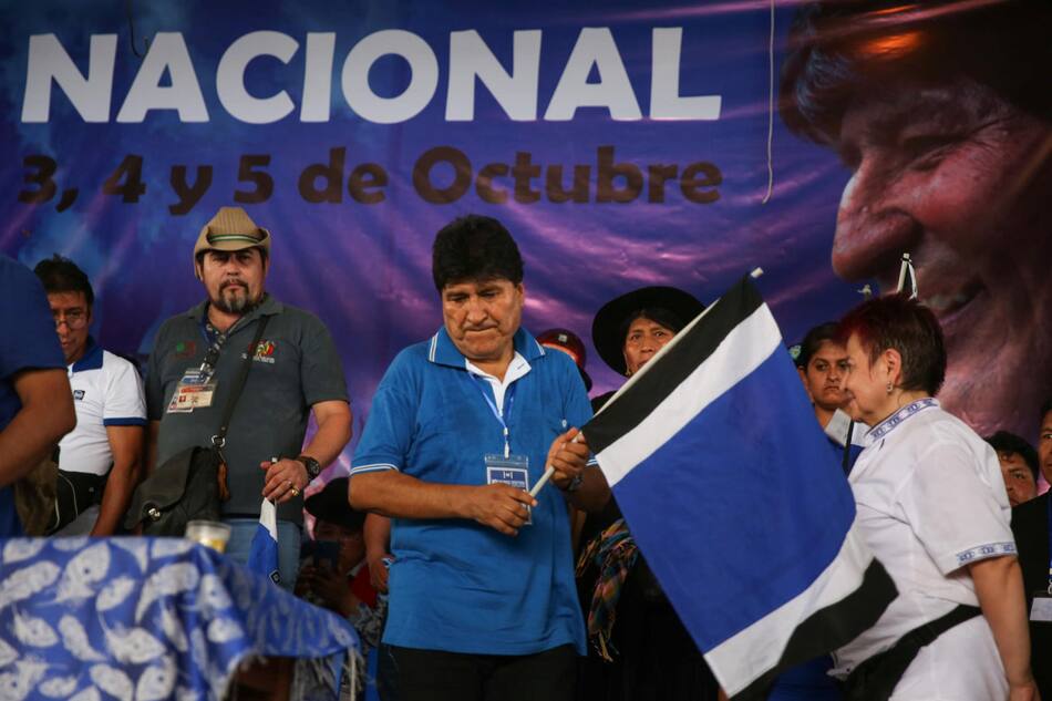 Evo Morales. Foto: EFE.