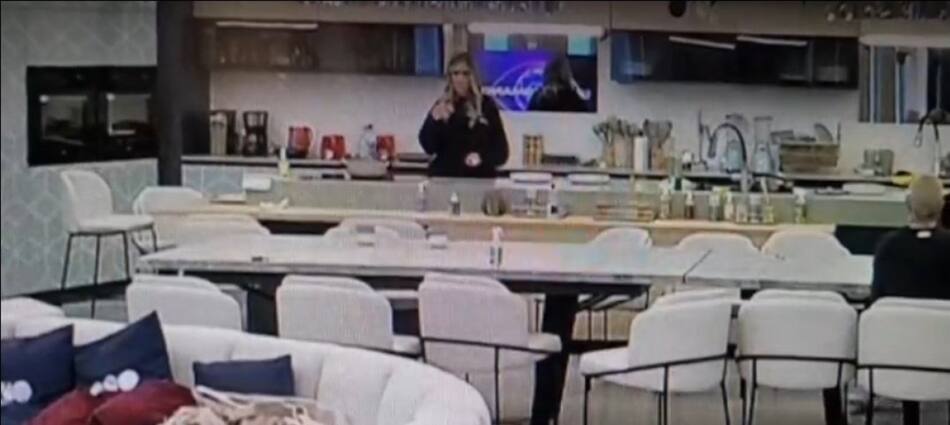 Escándalo por lo que hizo Florencia de Gran Hermano con la comida. Foto: Captura.