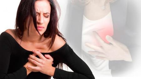 Mujer con enfermedad cardiovascular