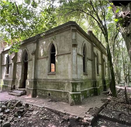 La mansión abandonada de Montelén. Foto: Instagram /montelenarg.
