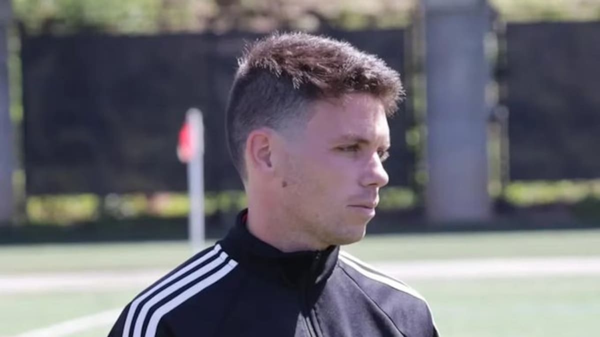Matías Pourrain, el futbolista argentino detenido por el ICE.