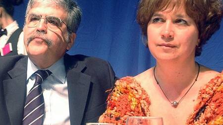 Julio De Vido y su esposa