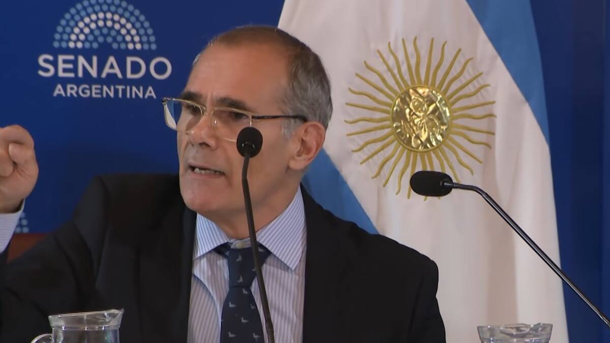El letrado cuestionó la reforma laboral en la Comisión de Trabajo y Presupuesto del Senado.