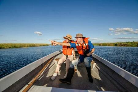 Esteros del Iberá, uno de los atractivos turísticos de Corrientes. Foto: NA.