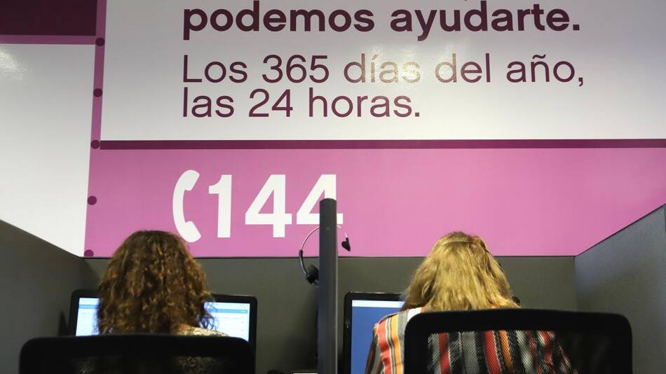Línea 144 - llamados contra la violencia de género