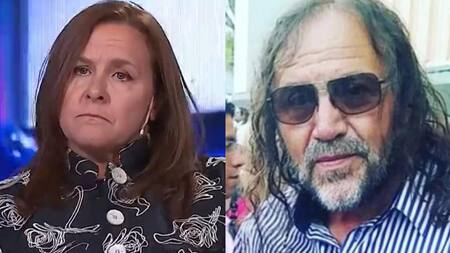 Andrea Sabina, ex de Cacho Garay. Fotos: captura América TV - Cacho Garay Facebook.