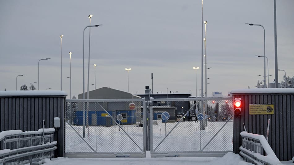 Frontera entre Finlandia y Rusia. Foto: Reuters.