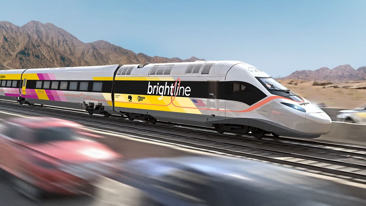 Estados Unidos construye el tren bala más veloz en el desierto: cómo es el megaproyecto que promete trasladar pasajeros en apenas 2 horas