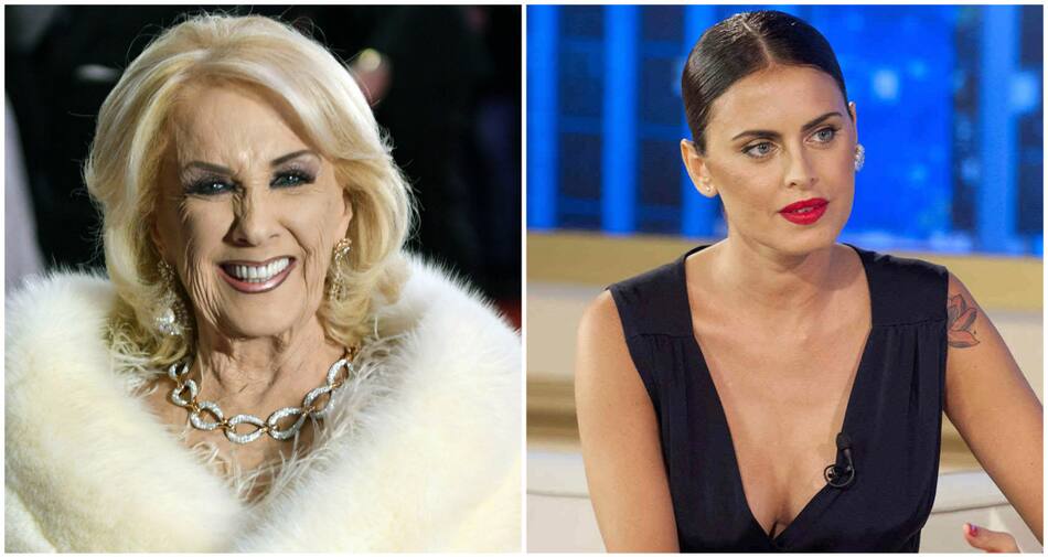 Mirtha Legrand y Silvina Luna. Fotos: NA.