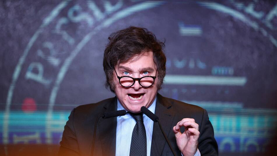 Javier Milei fue elegido como nuevo presidente argentino. Foto: Reuters
