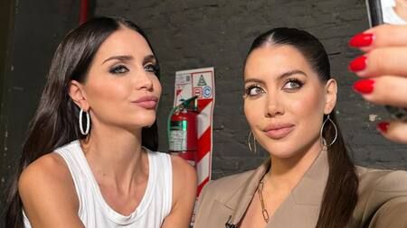 Zaira y Wanda Nara. Foto: Instagram.