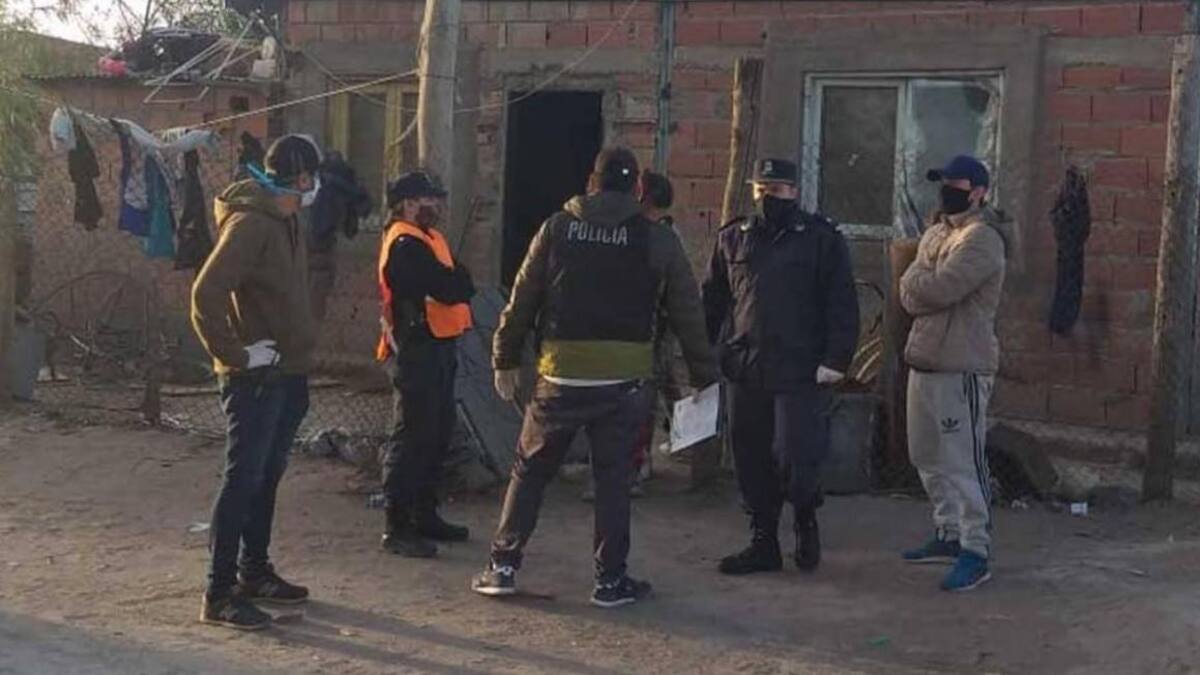 Bahía Blanca, mujer y sus seis hijos viven en una casa en una casa de Tierras Argentinas