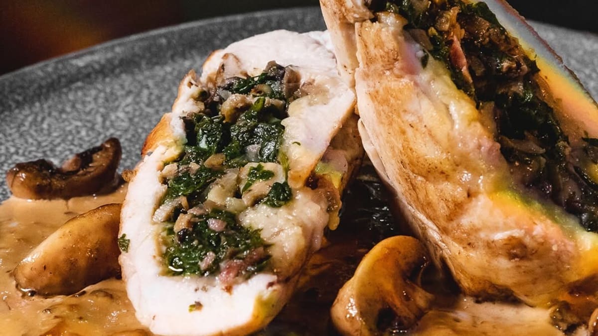 Ballotine de pollo