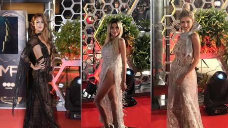 Martín Fierro 2019 - Looks en la alfombra roja - Agustina Casanova - Stefi Xipolitakis - Candela Ruggeri