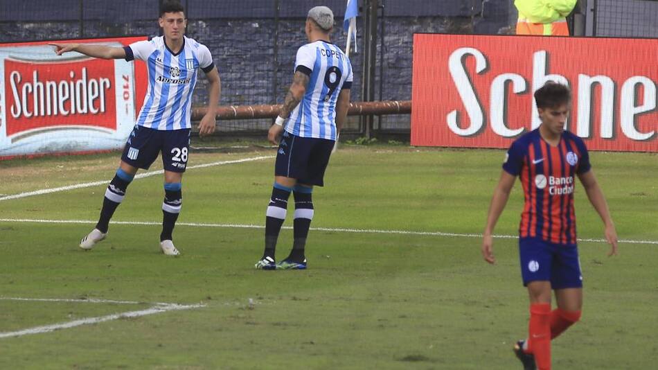 Racing Club vs. San Lorenzo, fútbol argentino, NA