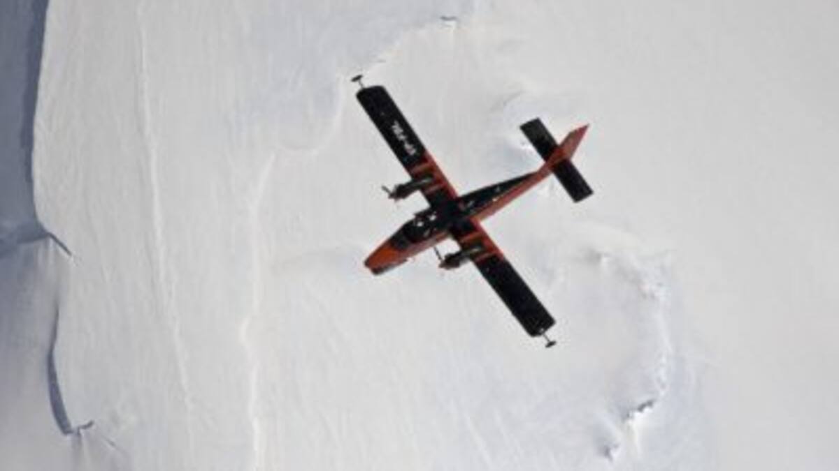 Aviones del Reino Unido en el Pacífico Sur.