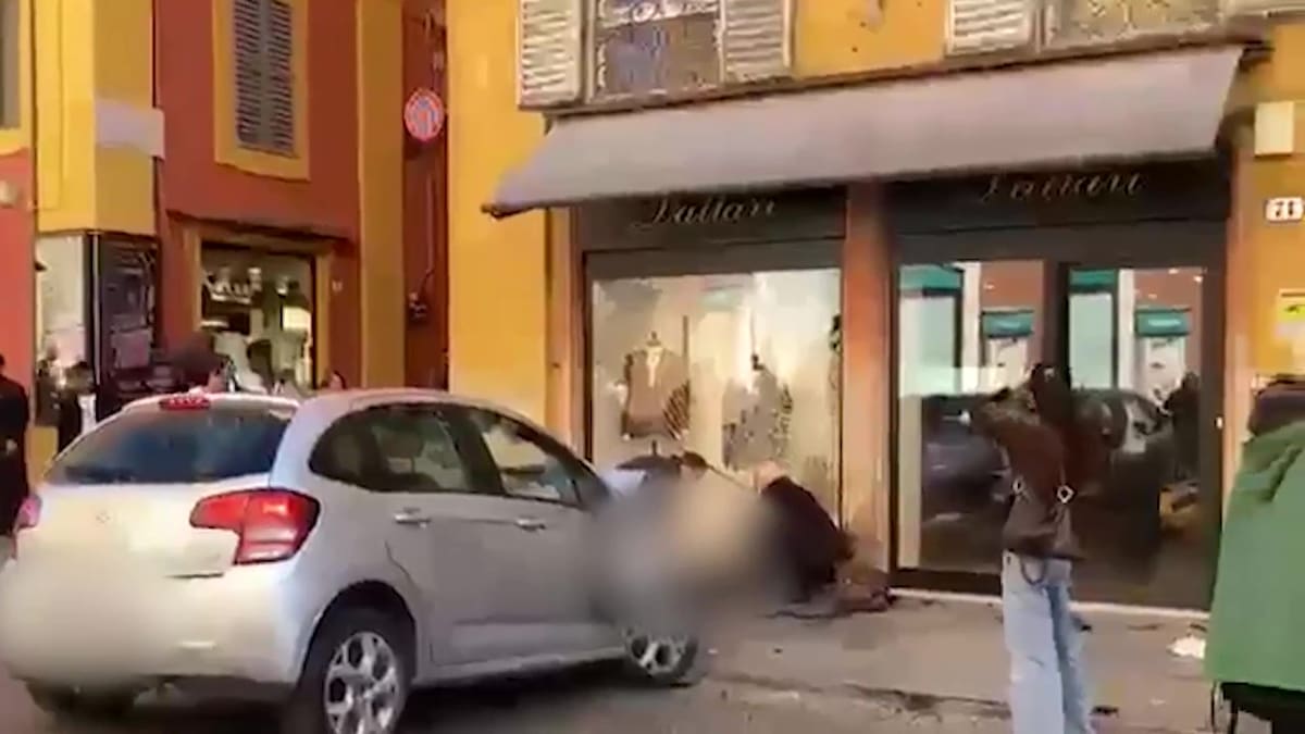 Horror en Italia: un hombre atropelló a 8 peatones y apuñaló a una persona que intentó detenerlo