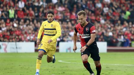 Boca vs Newells, Copa de la Liga. Foto: NA