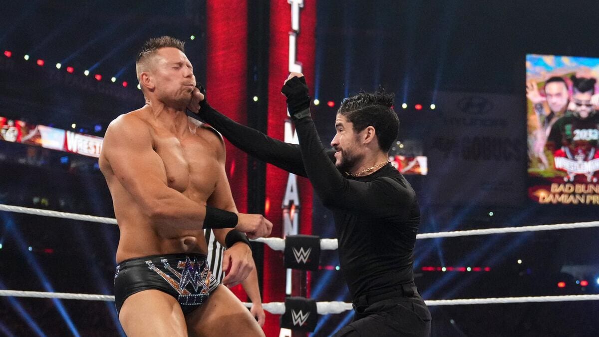 Bad Bunny participó de Wrestlemania 37.