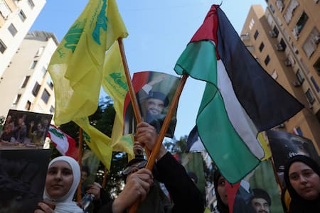 Hezbollah podría interceder entre el conflicto Israel-Hamas. Foto: Reuters.
